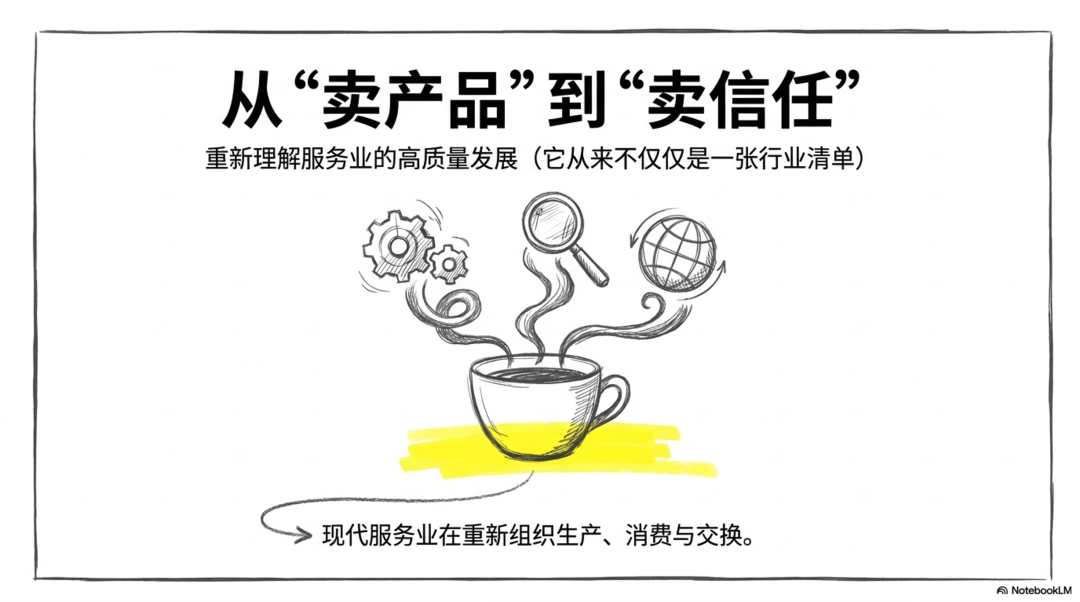 《人民日报》谈【服务业】高质量发展：从“卖产品”到“卖体验”