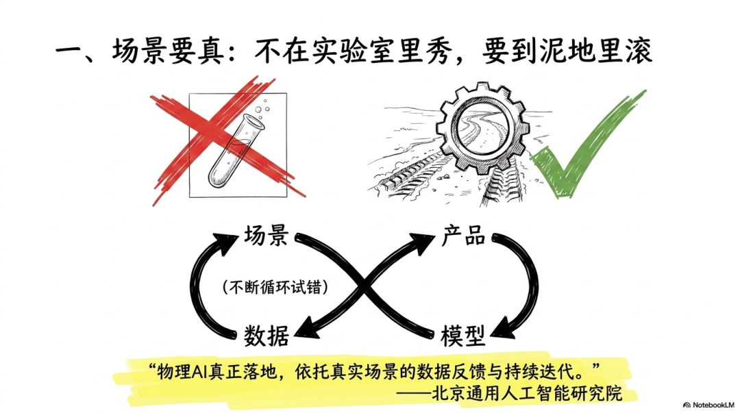 场景要真:不在实验室里秀,要到泥地里滚