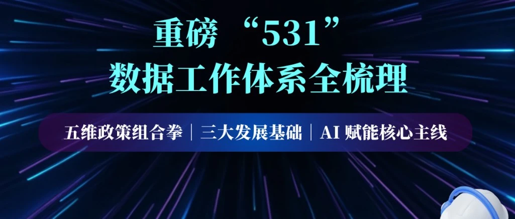 国家数据局刘烈宏完整解读——重磅 “531” 数据工作体系全梳理