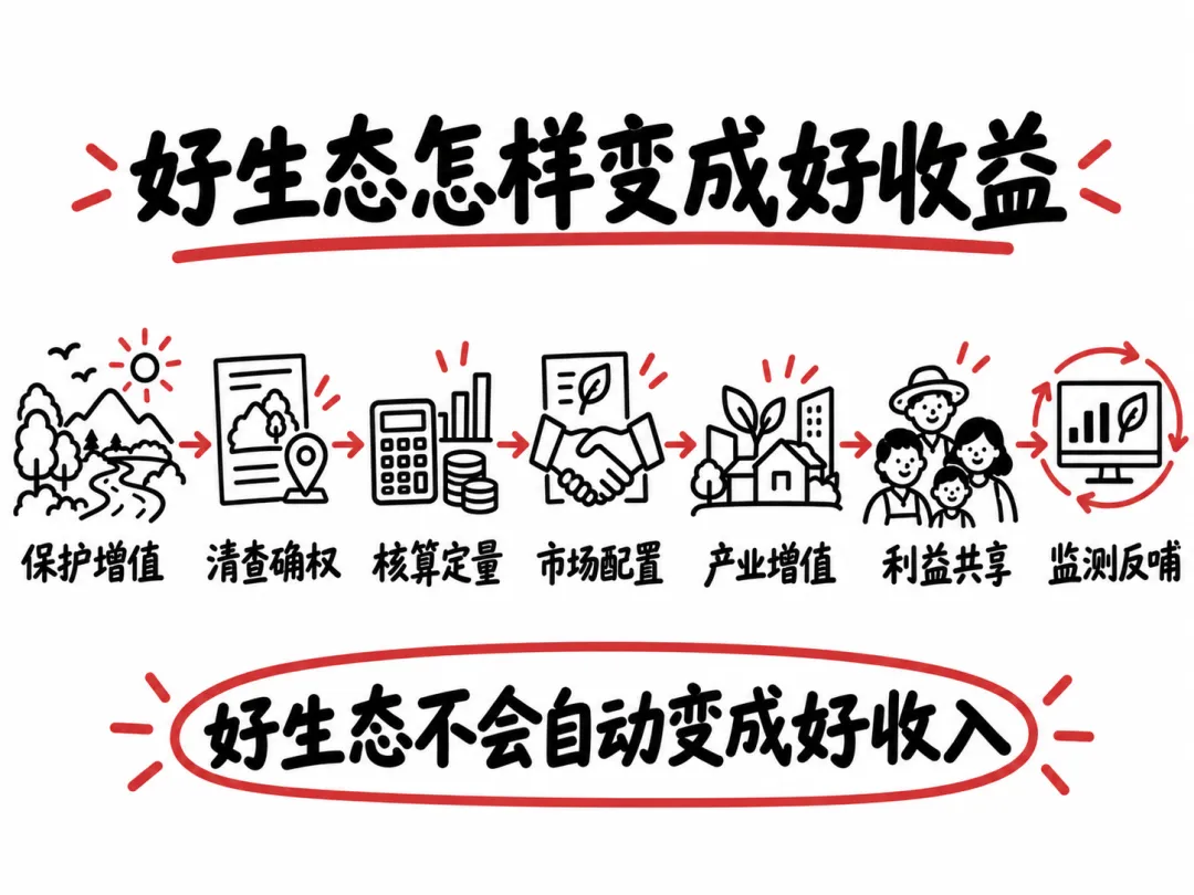 《人民日报》深度分析【生态产品价值变现】:好生态如何转化为资产